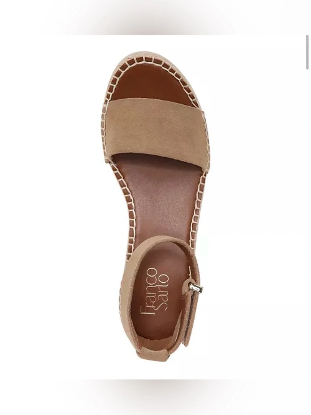 Franco Sarto Women's Pela Open Toe‎ Espadrille Sandals